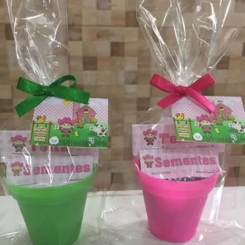 Mini Kit Jardinagem Plantio Fazendinha