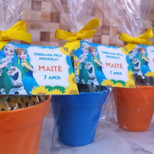 Mini Kit Jardinagem Plantio Frozen