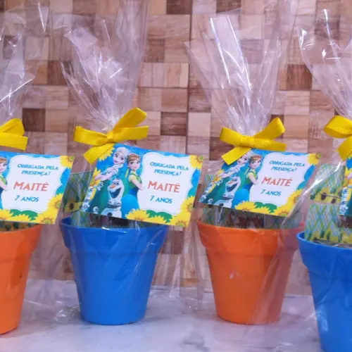 Mini Kit Jardinagem Plantio Frozen