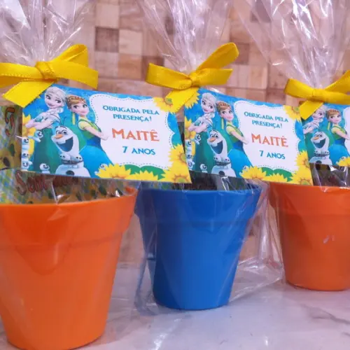 Mini Kit Jardinagem Plantio Frozen