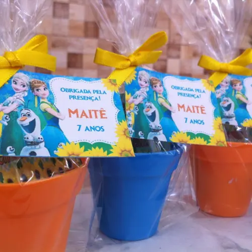 Mini Kit Jardinagem Plantio Frozen