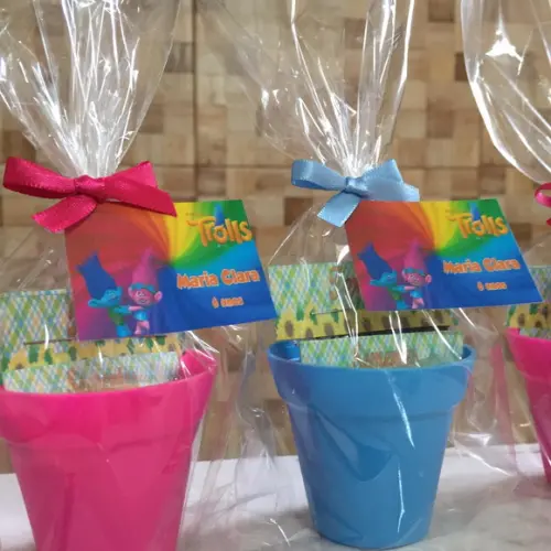 Mini Kit Jardinagem Plantio Trolls
