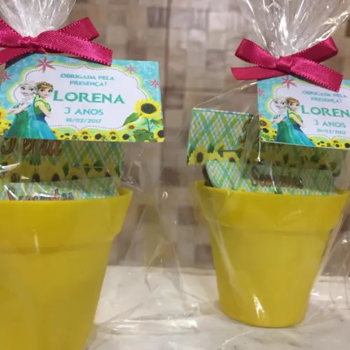 Mini Kit Lembrancinha Frozen Fever