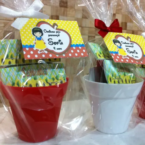 Mini Kit Plantação Branca De Neve Cute