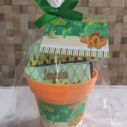Mini Kit Plantação Dinossauro