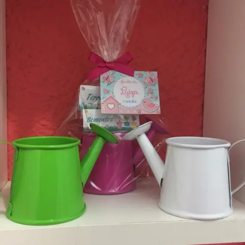 Lembrancinha Regador Kit Plantação