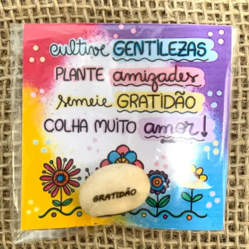 Semente Mágica com Cartão Mensagem