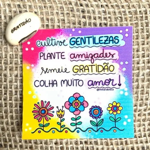 Semente Mágica com Cartão Mensagem