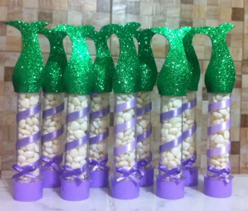 Tubetes Personalizados Pequena Sereia