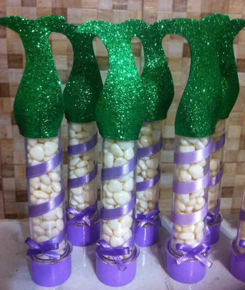 Tubetes Personalizados Pequena Sereia