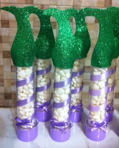 Tubetes Personalizados Pequena Sereia