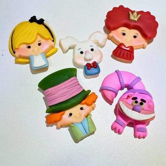 Alice no País das Maravilhas Aplique para Lembrancinhas