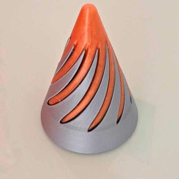 Brinquedo Impossível Cone de Passagem Ilusão de Ótica