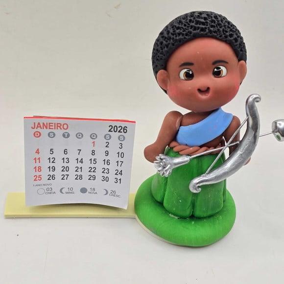 Calendario 2026 Personalizavel Oxossi
