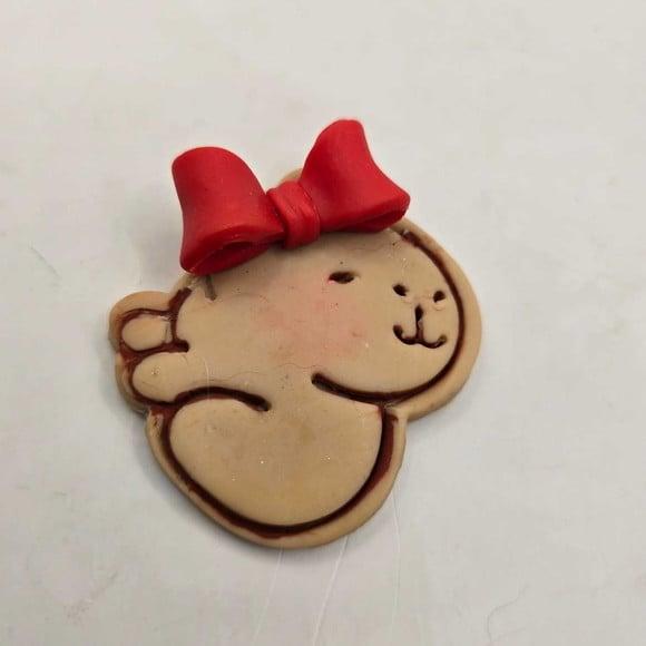 Chaveiro, Ímã ou Enfeite de Árvore em Biscuit