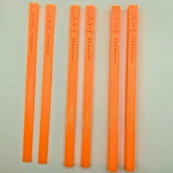 Kit Réguas Niveladoras Artesanais Pla 3d Personalizadas