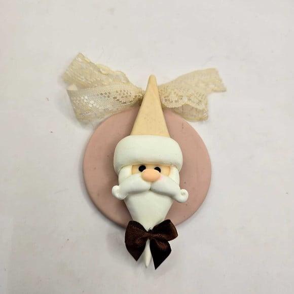 Lembrancinhas Enfeite de Árvore de Natal Papai no em Biscuit