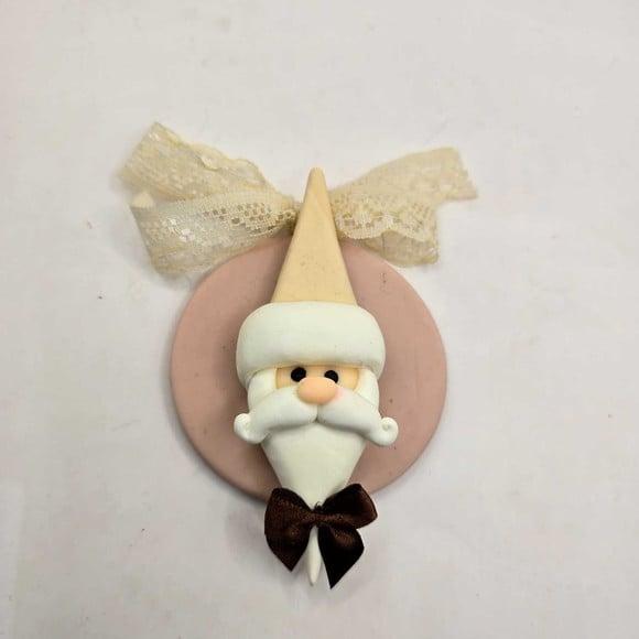 Lembrancinhas Enfeite de Árvore de Natal Papai no em Biscuit