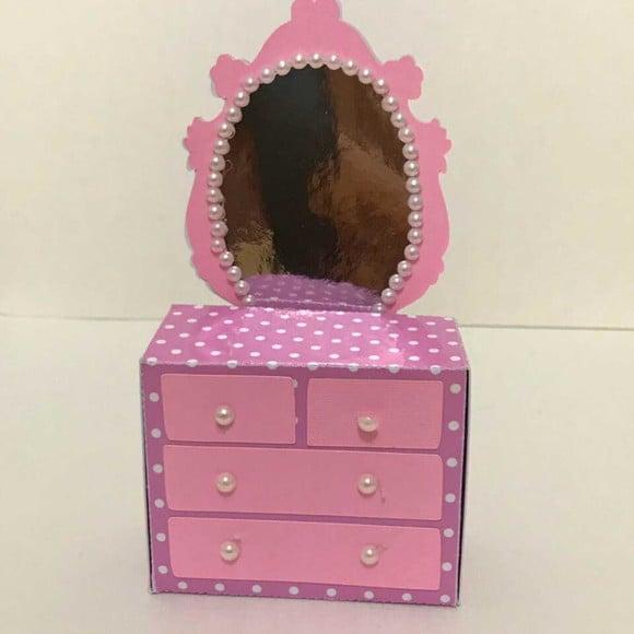 Mini Penteadeira de Luxo Bailarina e Princesas