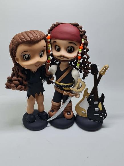 Noivos em Biscuit Personalizado