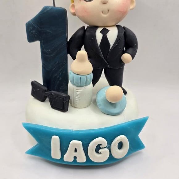 Topo de Bolo Poderoso Iago