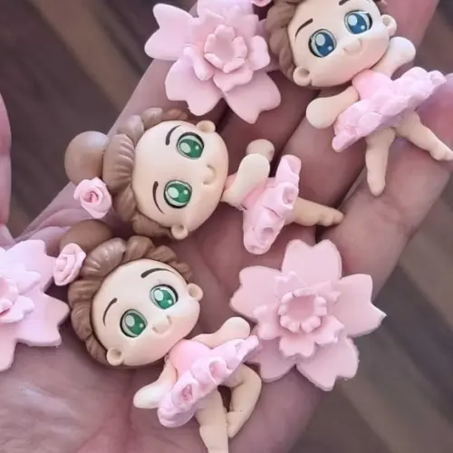 Aplique de Luxo Bailarina