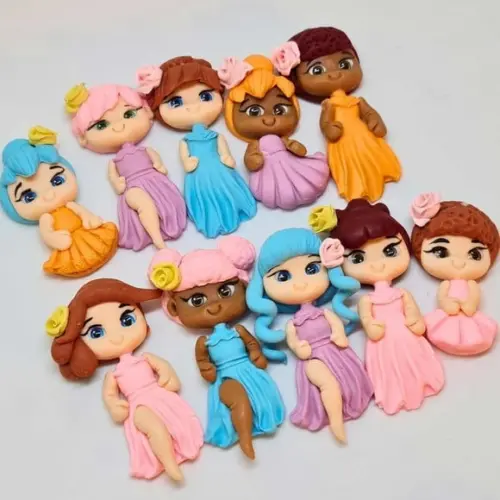 Aplique para Lembrancinhas Meninas Personalizável