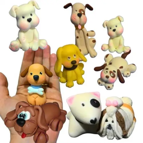 Cachorrinhos Aplique para Lembrancinhas