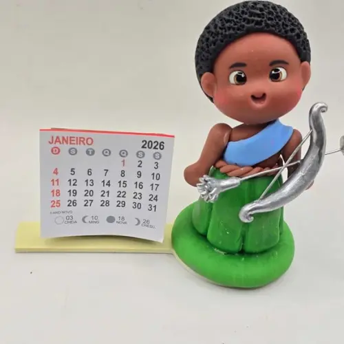 Calendario 2026 Personalizavel Oxossi