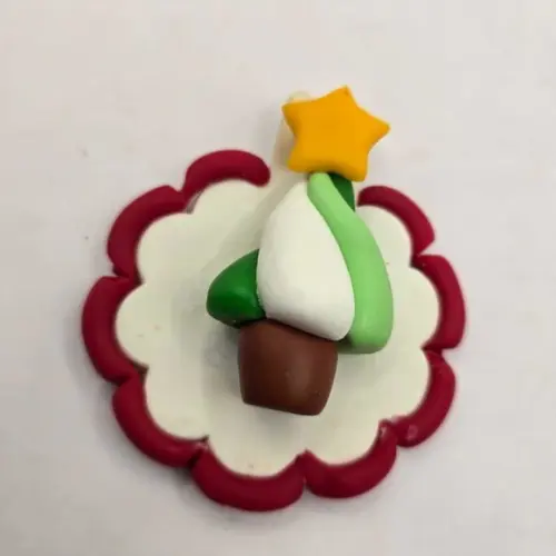 Enfeite de Árvore de Natal Chaveiro ou Imã