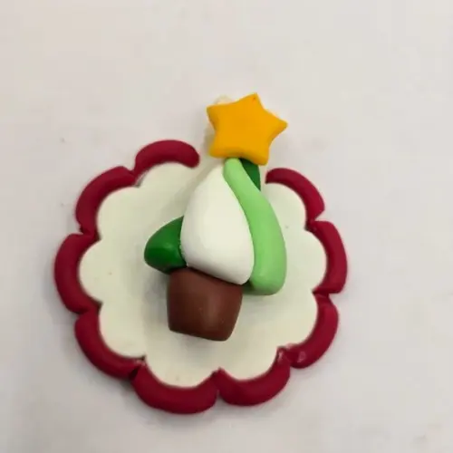 Enfeite de Árvore de Natal Chaveiro ou Imã