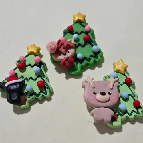 Lembrancinhas de Natal ? Kit com 3 Enfeites de Árvore
