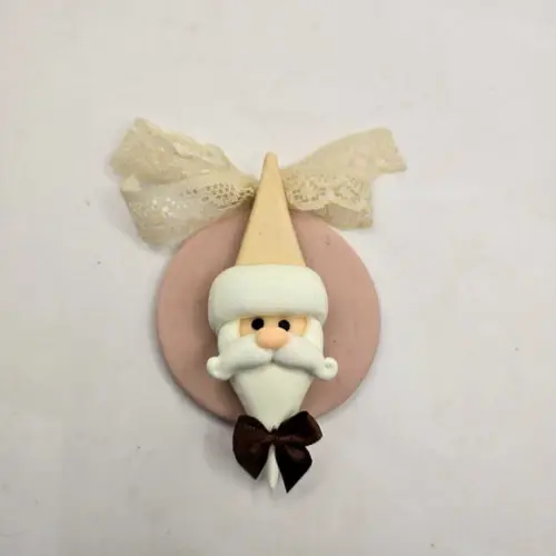 Lembrancinhas Enfeite de Árvore de Natal Papai no em Biscuit
