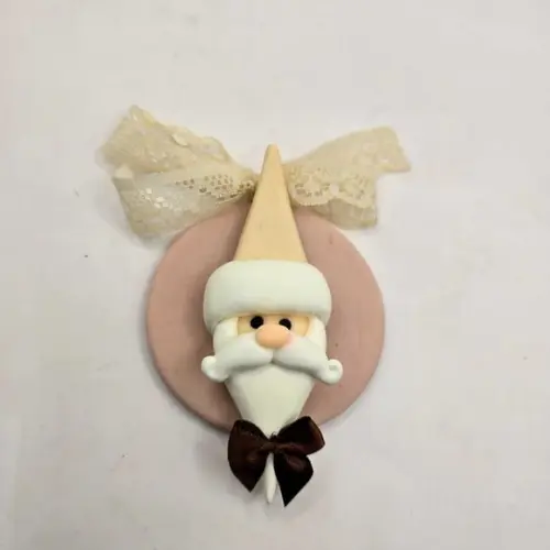Lembrancinhas Enfeite de Árvore de Natal Papai no em Biscuit