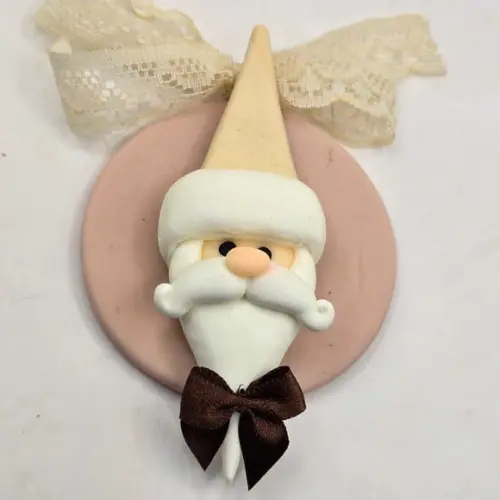 Lembrancinhas Enfeite de Árvore de Natal Papai no em Biscuit