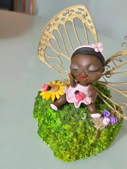 Magia do Jardim: Topo de Bolo Fada para Celebrar a Ternura!