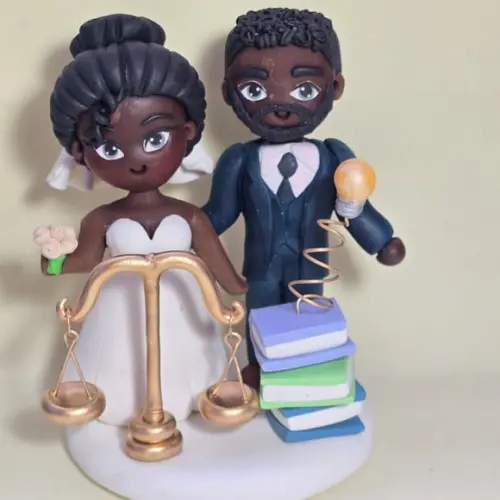Noivos em Biscuit Personalizado