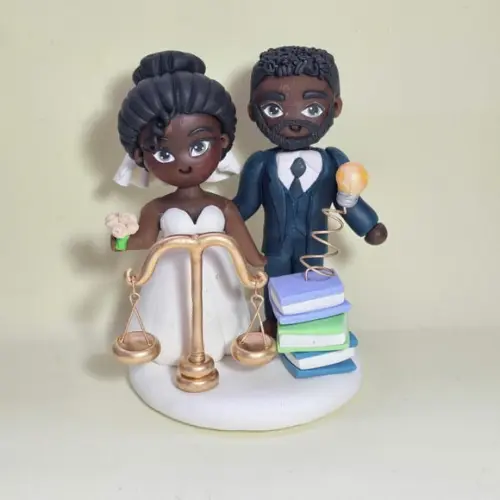 Noivos em Biscuit Personalizado