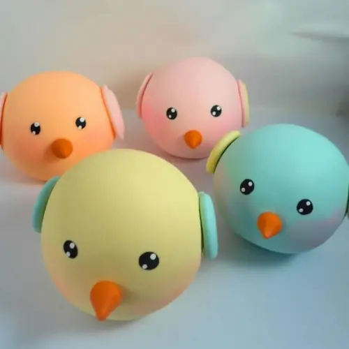 Pássaros Redondinhos para Lembrancinhas