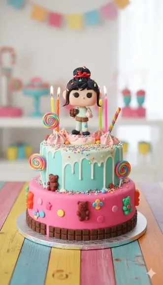 Topo de Bolo Doce Festa