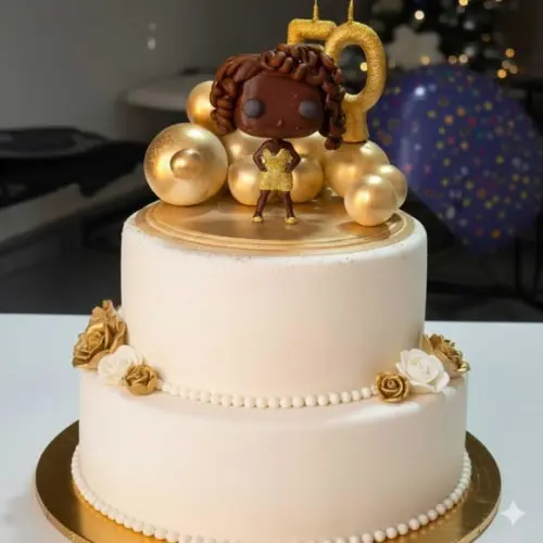Topo de Bolo Diva 50 Anos