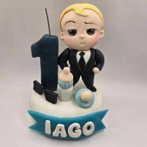 Topo de Bolo Poderoso Iago