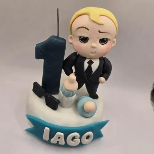 Topo de Bolo Poderoso Iago