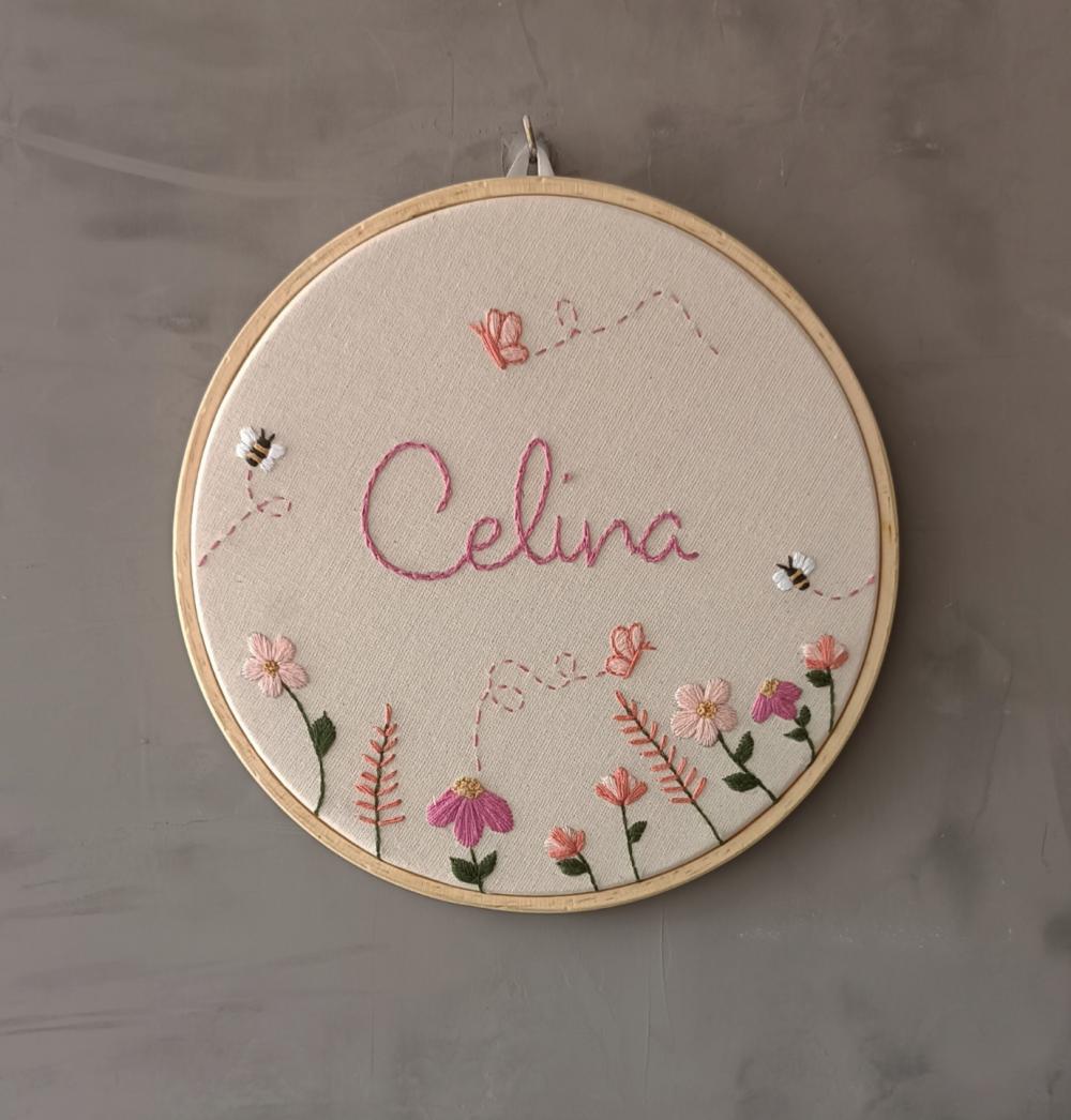 Porta Maternidade Bordado Personalizado