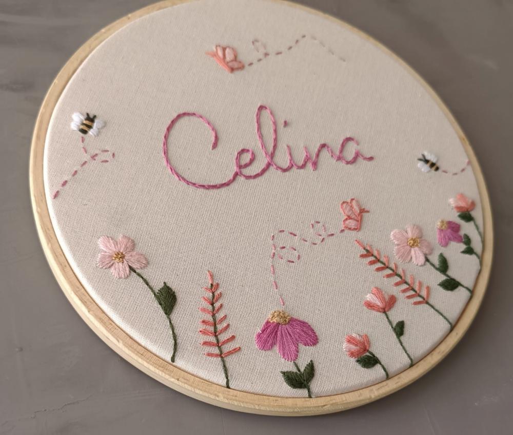 Porta Maternidade Bordado Personalizado