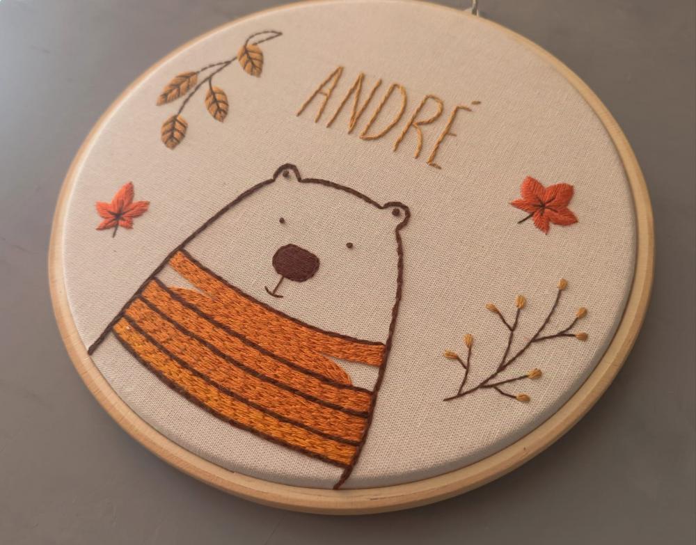 Porta Maternidade Bordado Personalizado