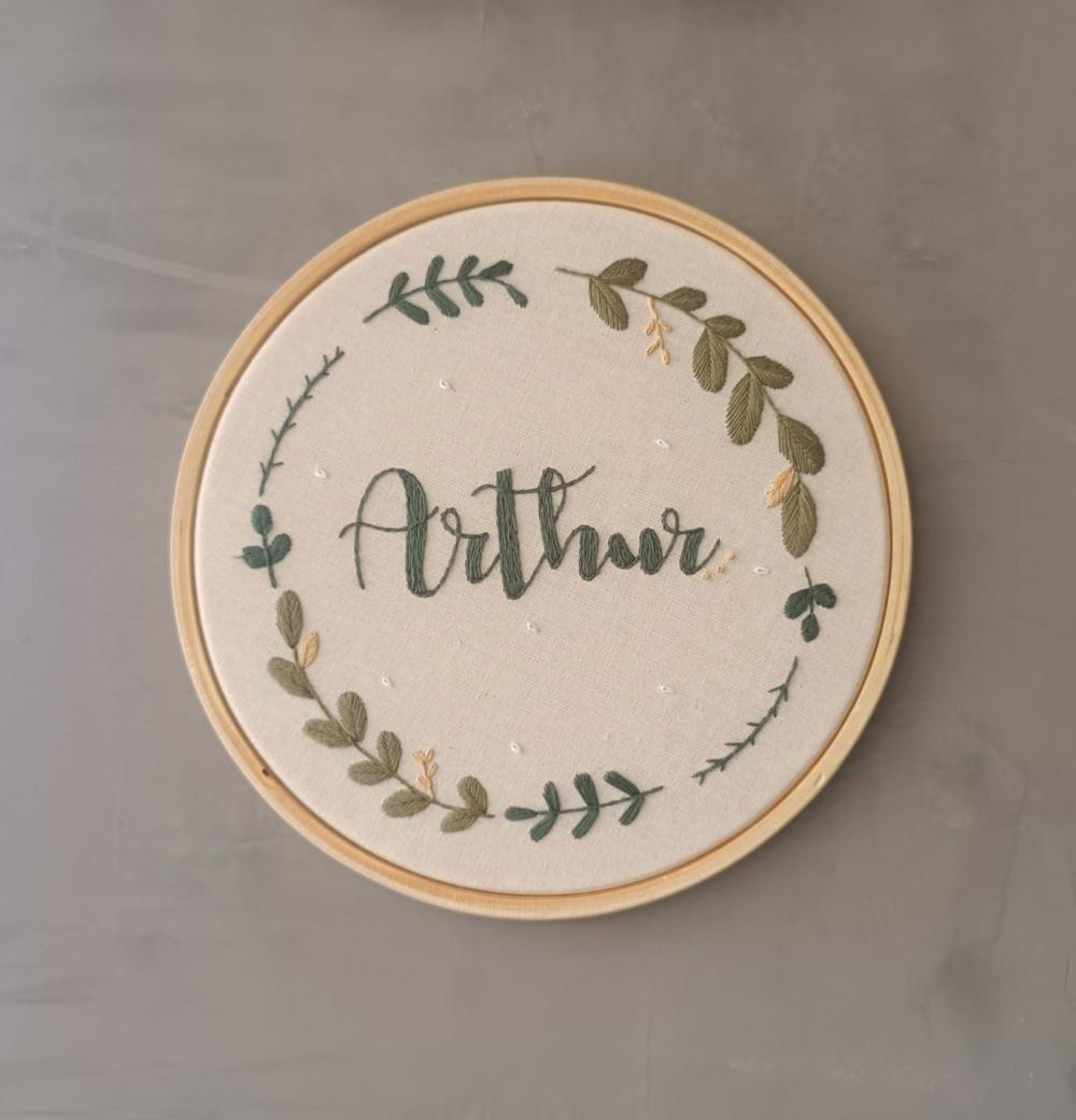Porta Maternidade Bordado Personalizado