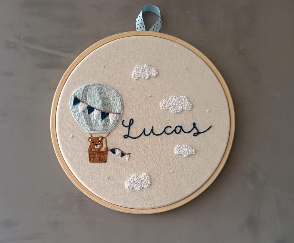 Porta Maternidade Bordado Personalizado