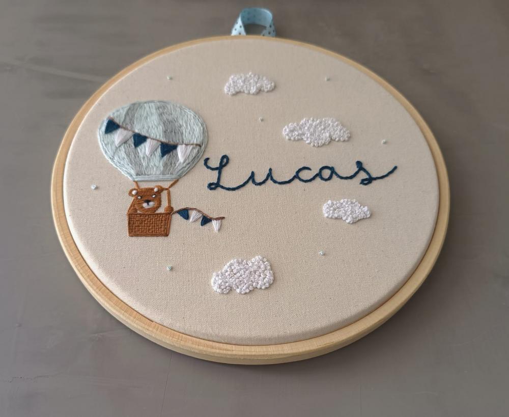 Porta Maternidade Bordado Personalizado