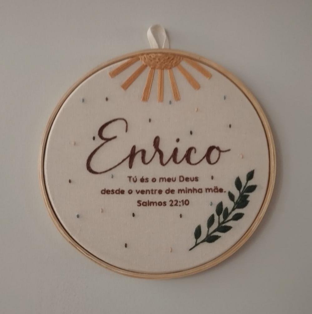 Porta Maternidade Bordado Personalizado
